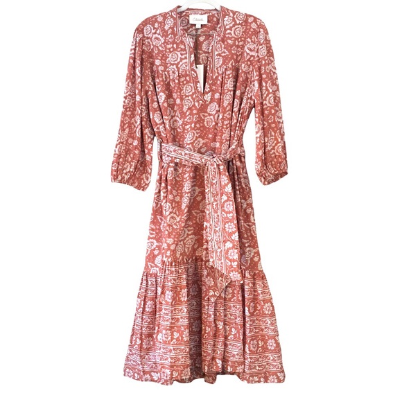 Cleobella Dresses & Skirts - CLEOBELLA Sara Ethically Handmade Artisan Crafted Midi Dress